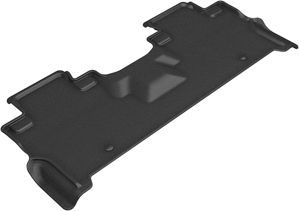 3D MAXpider Custom Fit Kagu Floor Mat (Black) Compatible with Ford Expedition 2025-2026 (w/Bucket Seats) - Scond Row