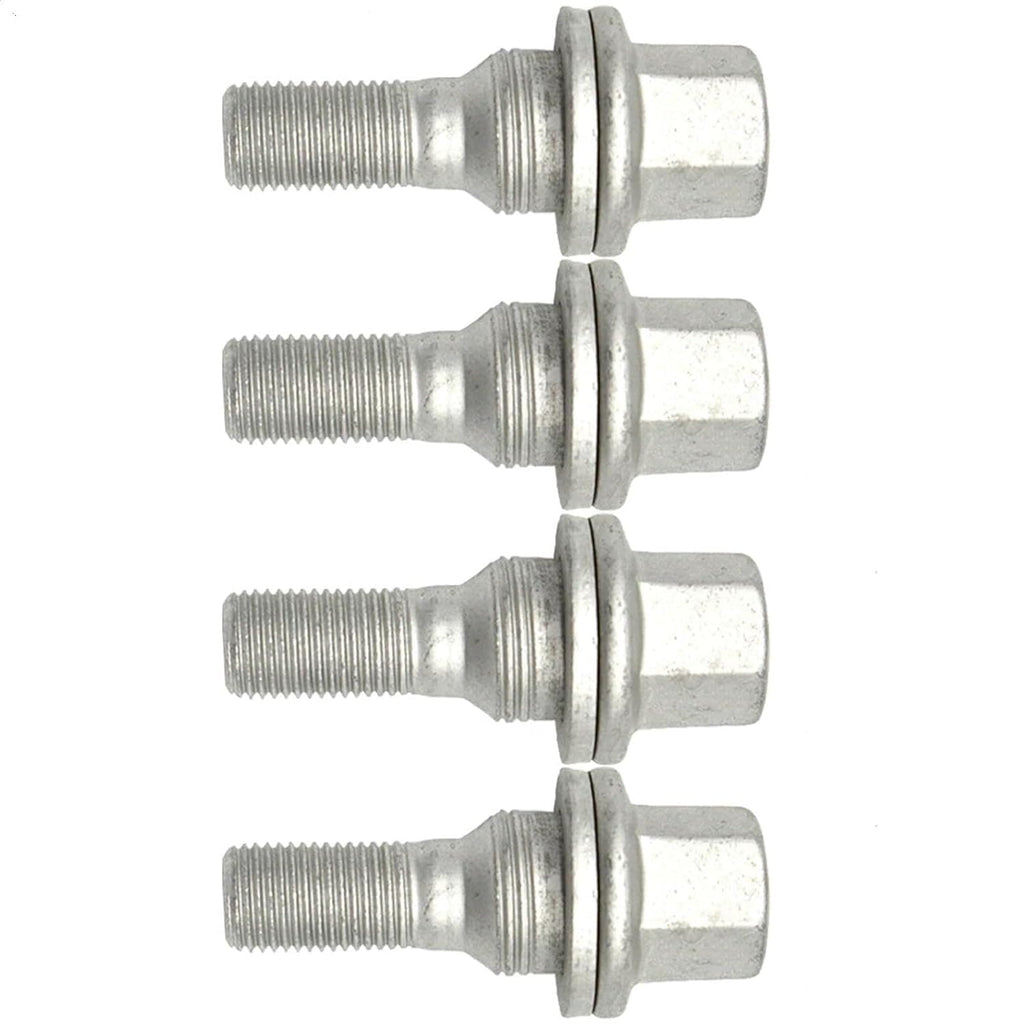 Car Wheel Studs Compatible with Peugeot for 1007 2005 2006 2007 2008 2009 for 3008 2009-2016 OEM 9644576680 4Pcs Car Tire Wheel Studs Bolts Nuts