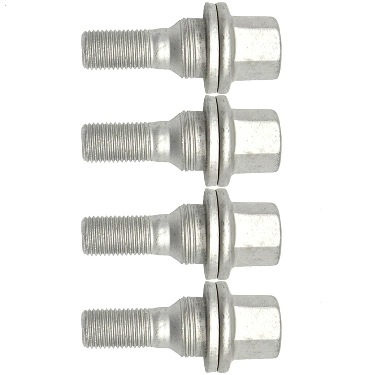 Car Wheel Studs Compatible with Peugeot for 1007 2005 2006 2007 2008 2009 for 3008 2009-2016 OEM 9644576680 4Pcs Car Tire Wheel Studs Bolts Nuts
