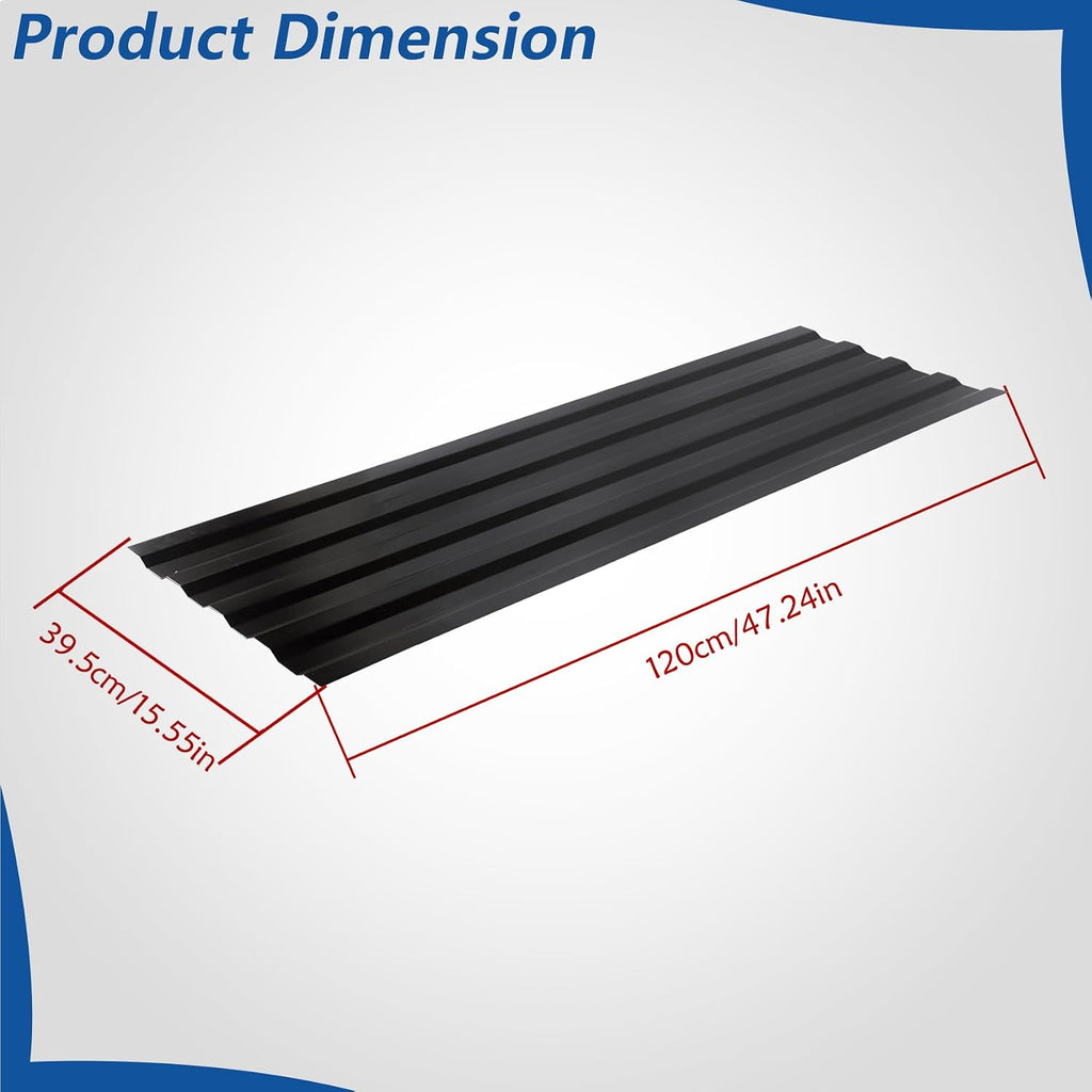 WFLNHB 4Pcs Black Steel Truck Bed Floor Patch Panel Replacement for F250 F350 F450 1999-2016 926-881