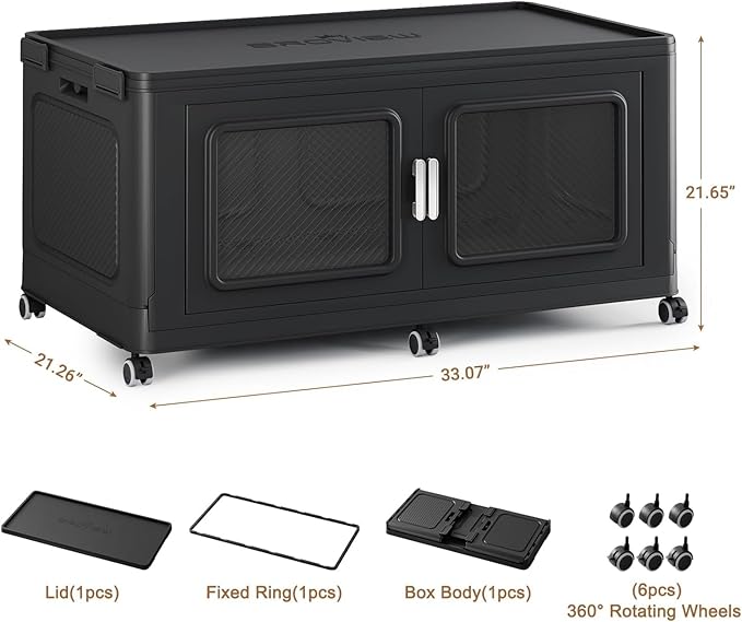 220 Qt Stackable Storage Bin - Image 2