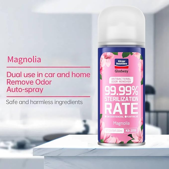 Glodway Whole Car Air Refresher Spray, Odor Eliminator Eliminates Strong - Image 4