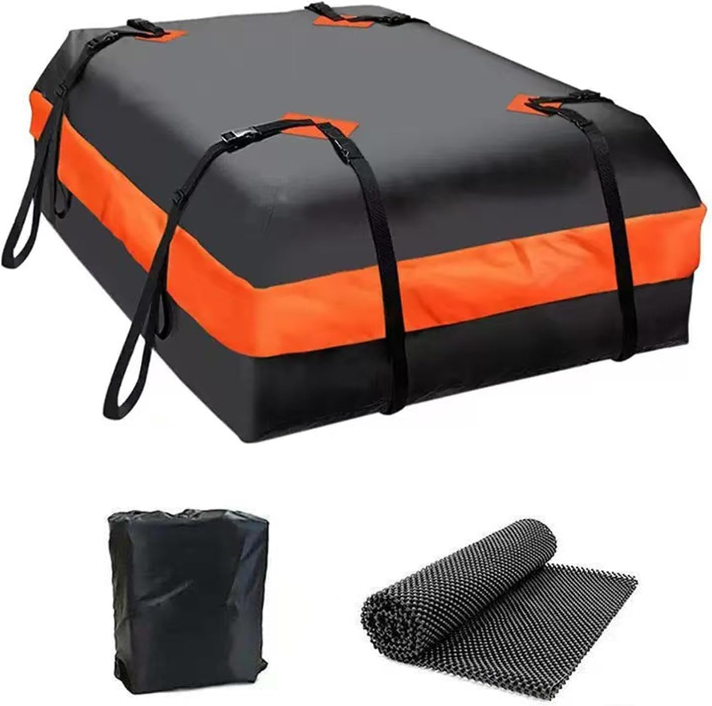 Car Roof Bag, Heavy Duty Rooftop Cargo Carrier for Travel Camping