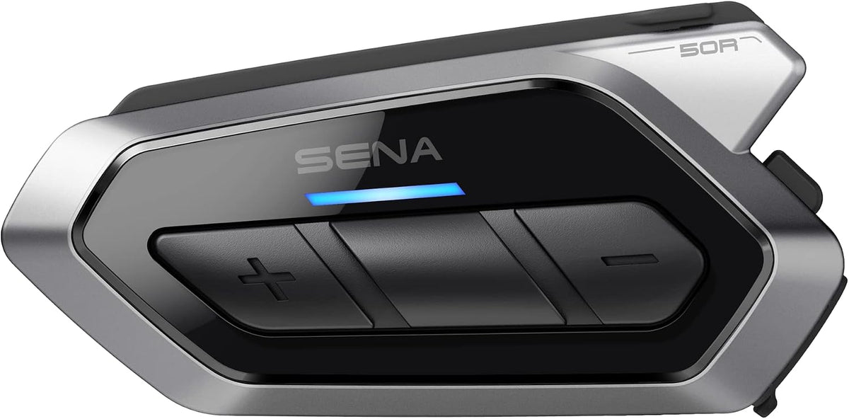 Sena 50R 3-Button Motorcycle Bluetooth Headset w/Sound by Harman Kardon