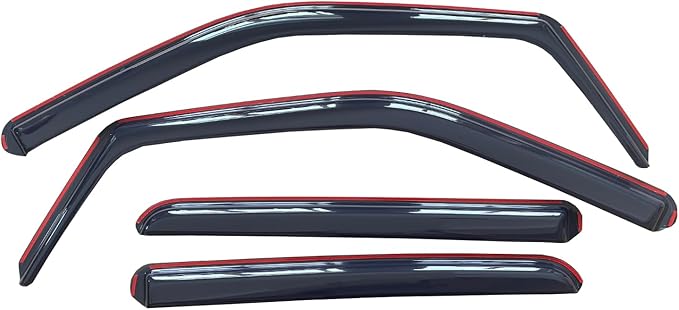 in-Channel Window Visor Deflector Compatible - Image 2