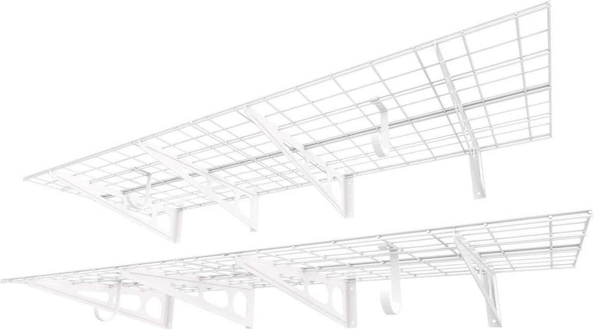 FLEXIMOUNTS 2-Pack 2x6ft Garage Shelving