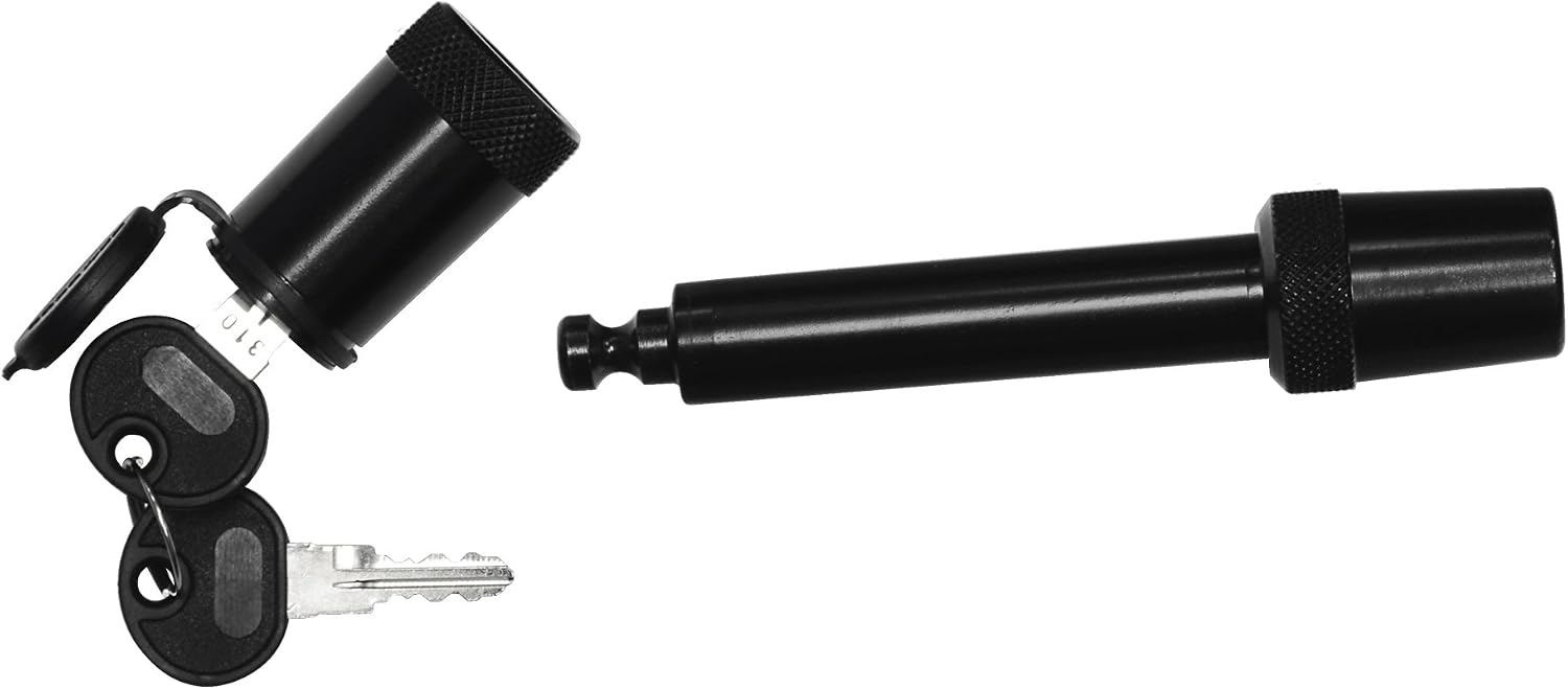Cocoweb HL-58BK | C-Lock Heavy Duty Locking 5/8 Inch Hitch Pin - Black
