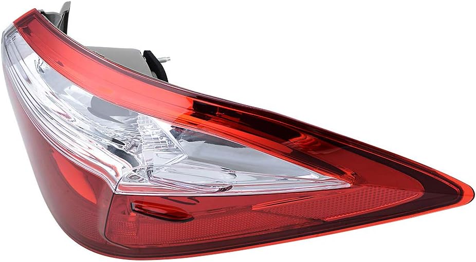 Anzio Compatible with 2014-2016 Corolla Right Passenger Side Rear Tail Light Stop Brake Lamp Cover