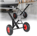 Trailer Dolly with 2" Hitch Ball – 600 LBS Capacity Heavy Duty Steel Trailer Mover with 13" Flat-Free Tires, Wide Wheelbase for Stability, Ideal for RV, Boat, Camper, Jet Ski & Utility Trailers