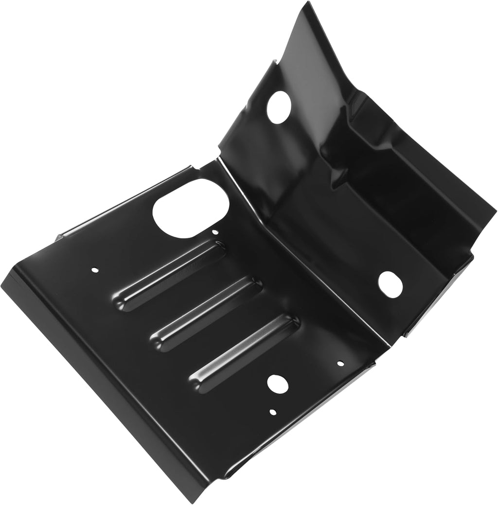 KUAFU Front Passenger Side Cab Floor Pan Support Mounts Compatible with 1980-1998 Ford F100 F150 F250 F350 Super Duty Pickup Ford Bronco Right Black Electrophoresis Steel