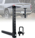 Heavy-Duty Hitch Mount Vise Plate, Hitch Vise Holder with Adjustable Height | Universal Fit for 2-Inch Receiver