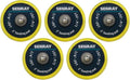 5Pcs 2-Inch Dual-Action Hook & Loop Backing Plate for Sanders and Polishers, 1/4"-20 Thread | 15,000 RPM