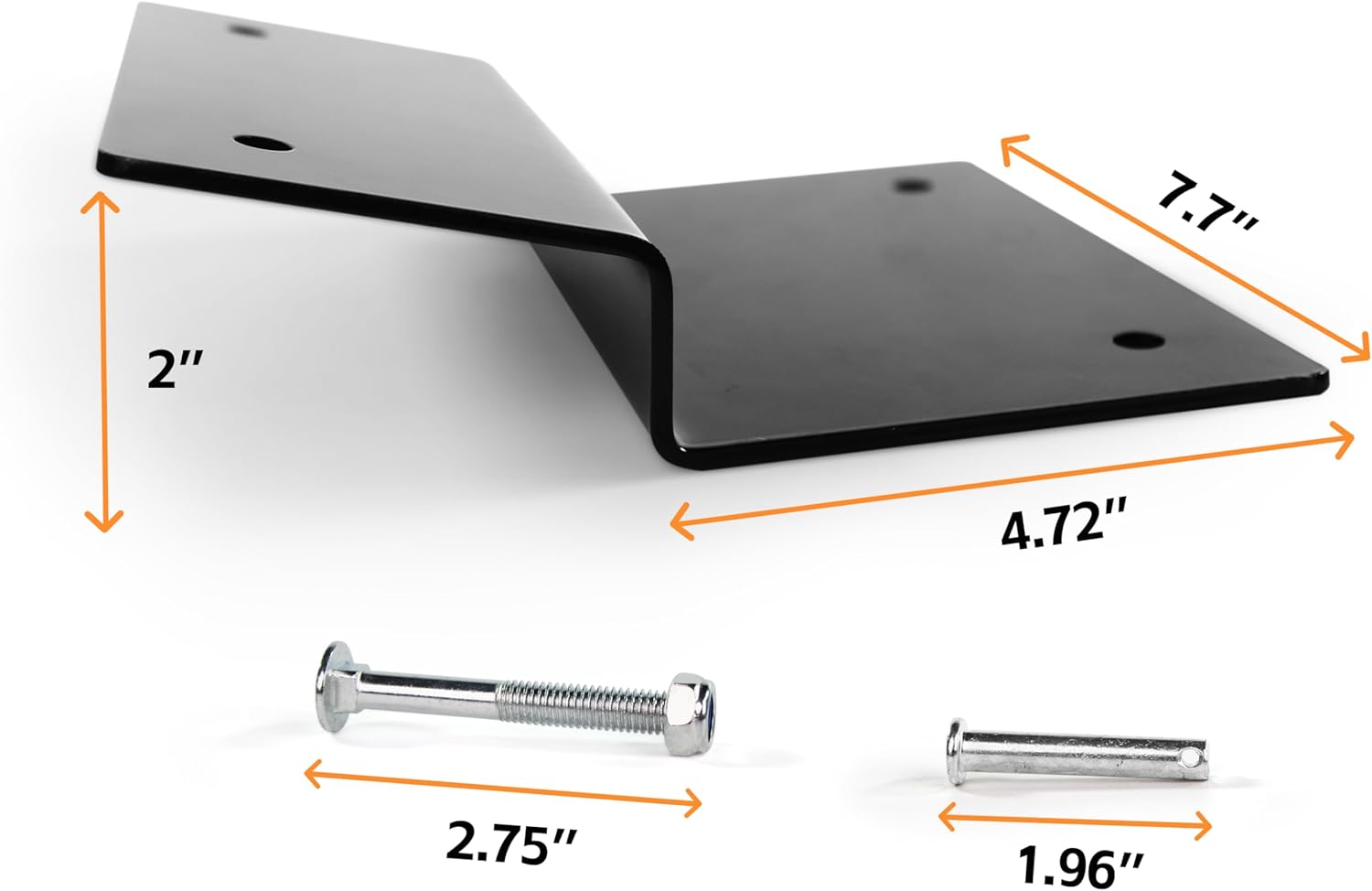 MAXXHAUL 50872 Steel Ramp Top Kit - Quickly Create Your Own Ramps with 2"x8" Planks to Safely Load ATV Motorcycle and Lawn Equipment On and Off Your Vehicle