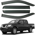 Window Visor Rain Guards Fit for Nissan Frontier Crew Cab 2005-2021 Trucks