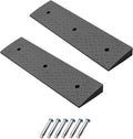 Heavy Duty Rubber Curb Ramps, 2 Pack, 6600 LBS/3T Capacity, by METFUIN