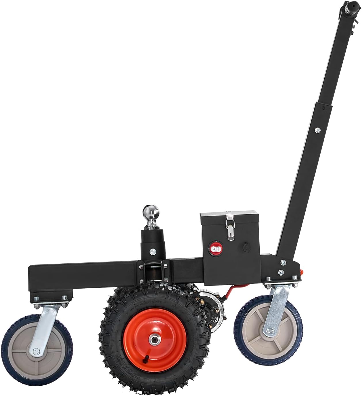 VEVOR Electric Trailer Dolly, 3600 lbs Max Trailer Weight 600 lbs Max Tongue Weight, DC 24V 800W Motorized Trailer Dolly with 2 & 1-7/8 Inch Hitch Balls for RV Campers, Cargo & Utility, Boat Trailers