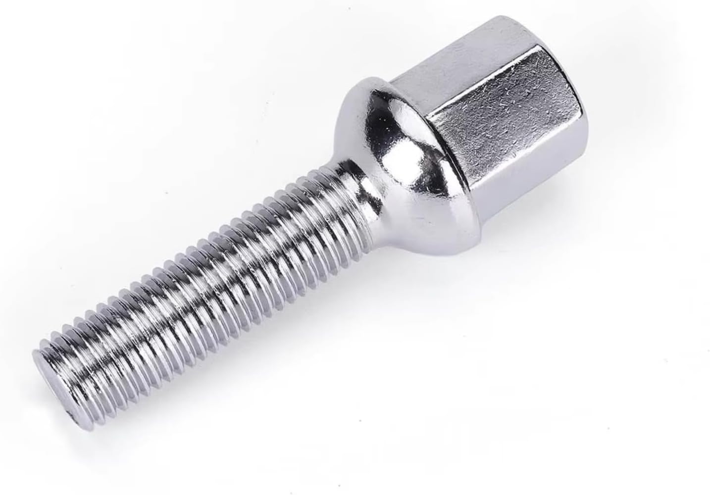 Compatible with Benz for CLK W209 1992-2009 4pcs Wheel Bolts M12x1.5 Car Wheel Lug Bolts Tire Lug Nuts Screw 40mm Length