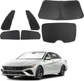 TINGLU Window Shades for Hyundai Elantra 2021-2024 2025 Accessories Car Side