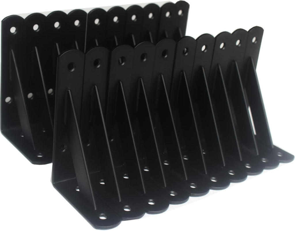 l5 x h 3" black heavy duty shelf, main product view