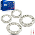 KAX 8x170mm or 8x6.5 Wheel Spacers 1/2 inch for F-2-50 Super Duty, 8 Lug Spacers with 130mm Hub Bore for Silverado 2500 HD, F-3-50 Super Duty, 4pcs 8x170 or 8x165.1 Aluminum Tire Spacer