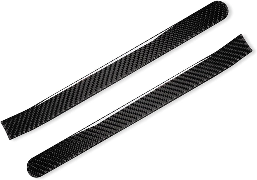 2PCS Real Carbon Fiber Tail Light Trim Covers Compatible with Kia Stinger 2018-2023 Accessories