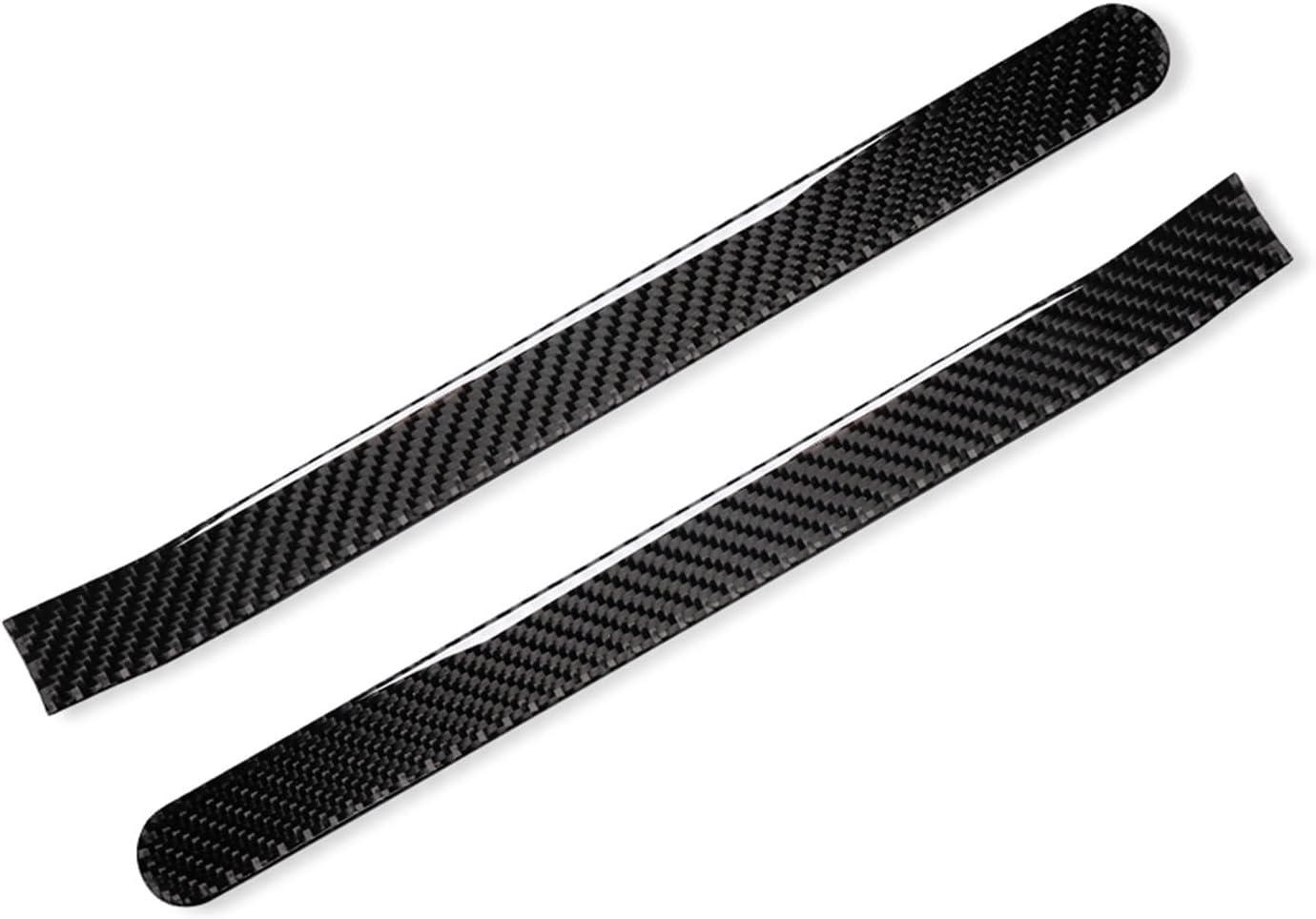 2PCS Real Carbon Fiber Tail Light Trim Covers Compatible with Kia Stinger 2018-2023 Accessories