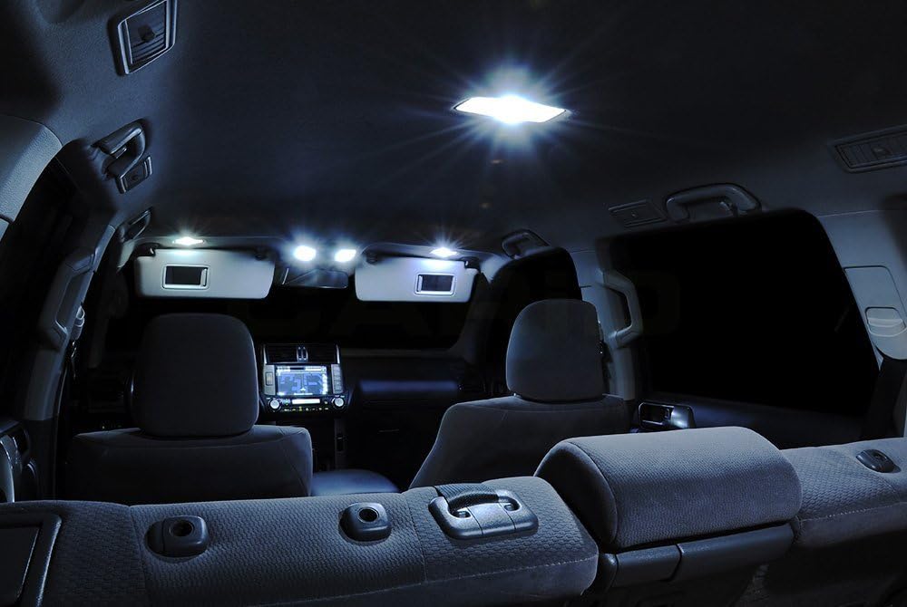 XtremeVision Interior LED for GMC Terrain 2015+ (10 Pieces) Cool White Interior LED Kit + Installation Tool