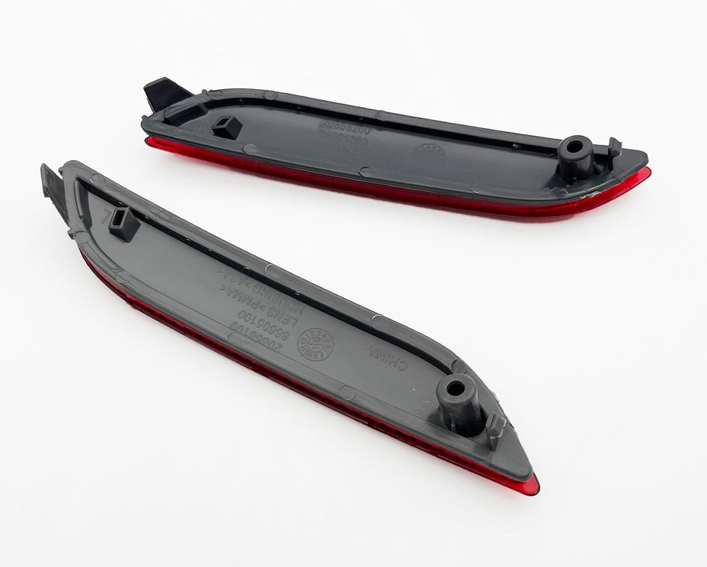 Rear Bumper Lights Lamp Reflector Lamp For Toyota Camry 2018-2021 | Rear Bumper Lights Lamp Reflector Lamp For Toyota Camry 2018 2019 2020 2021 Tail Red Lens reflection effect