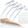 heavy duty closet rod bracket, adjustable closet shelf, main product view