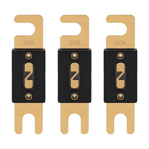30A ANL Fuse 30 Amp Inline Blade Fuses 32V by VEXUNGA