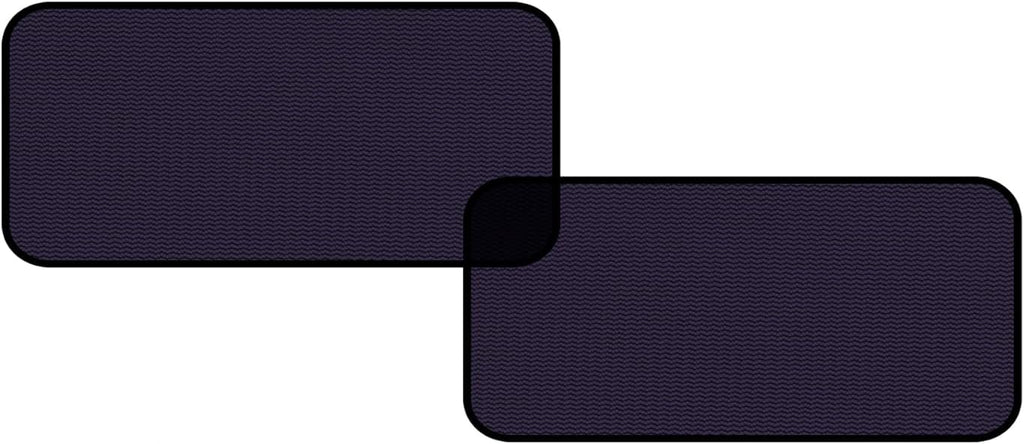 Static Cling Car Window Shade 15.7 × 7 in, 2PCS Sun Glare Blocker | Glare Reduction, Clear Visibility, Stays Firmly in Place, Adjustable Placement, Ideal for Daily Driving