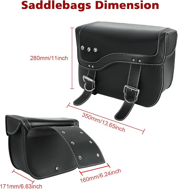 SUNPIE Motorcycle Saddlebags - Image 2