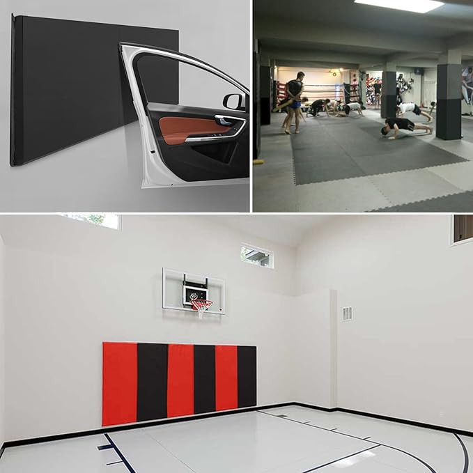 PROGOAL 2"/4" Thick Foam Protection Wall Pad，Gym Basketball-Court - Image 8