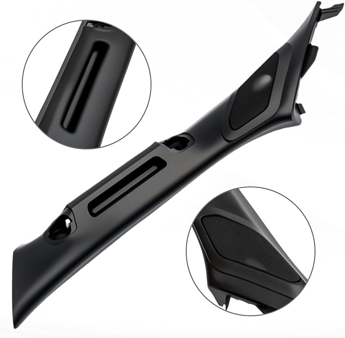 Driver Side A-Pillar Grab Handle Replacement Compatible with Toyota Tacoma 4th Gen (2024-2026), OE Match Texture, Color & Structure, Matches Passenger Side, & No Loose Motion