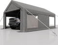 13 x 20ft Heavy-Duty Carport Canopy by Gaderth