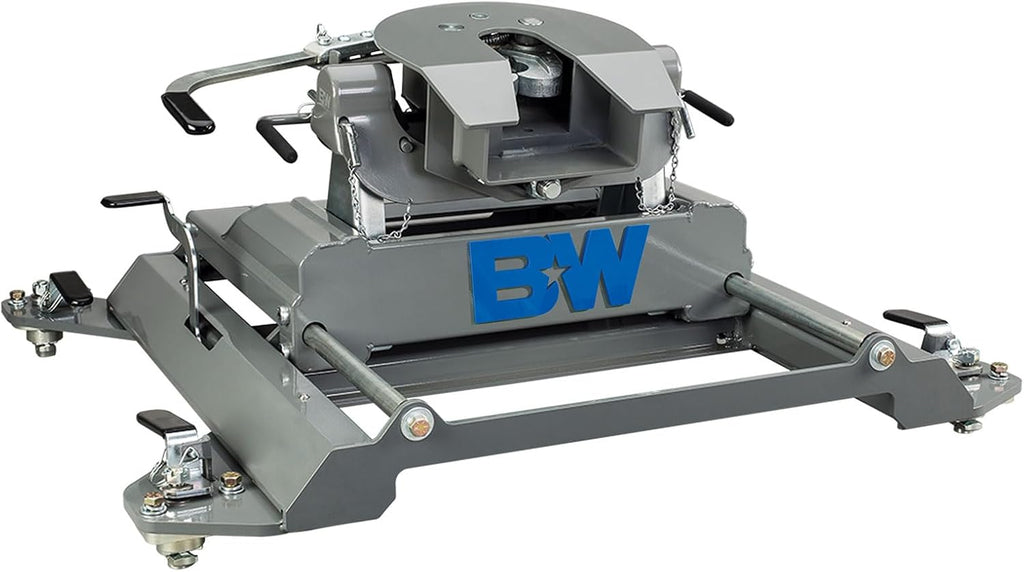 B&W Trailer Hitches Companion OEM Slider Fifth Wheel Hitch - Compatible with Ram OEM Puck System - RVK3670