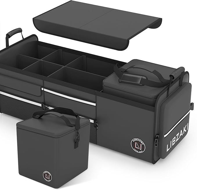 LIBZAKI Oversize 4 in 1 Car Trunk Storage Organizer by LILIBZAKI
