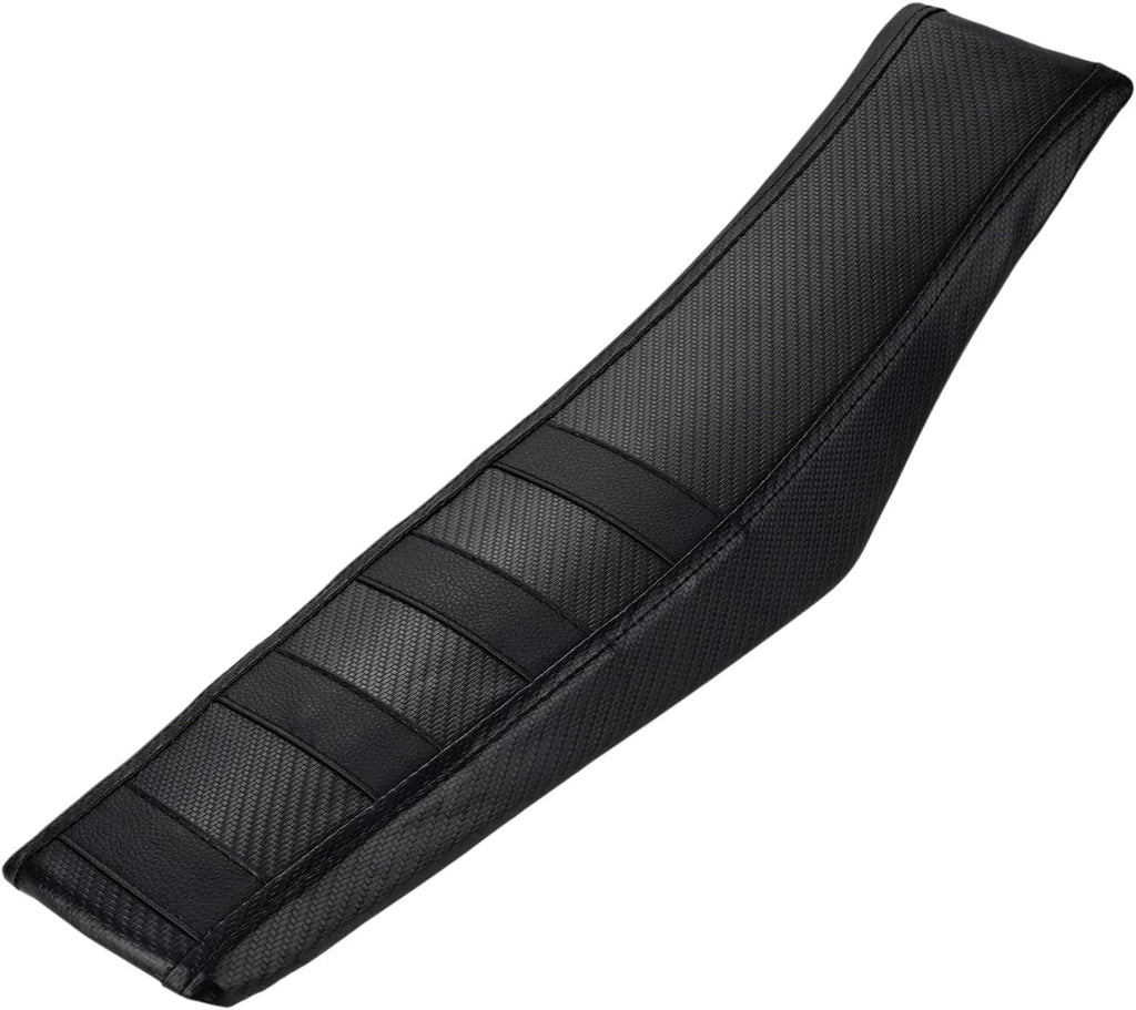 CHANGCHENG Electric Dirt Bike Seat Cover for X1 Spark PVC Material Motorcycle Seat Cover Thick and Sturdy Black with Black Stripes