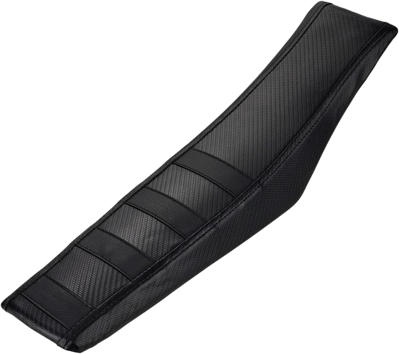 CHANGCHENG Electric Dirt Bike Seat Cover for X1 Spark PVC Material Motorcycle Seat Cover Thick and Sturdy Black with Black Stripes