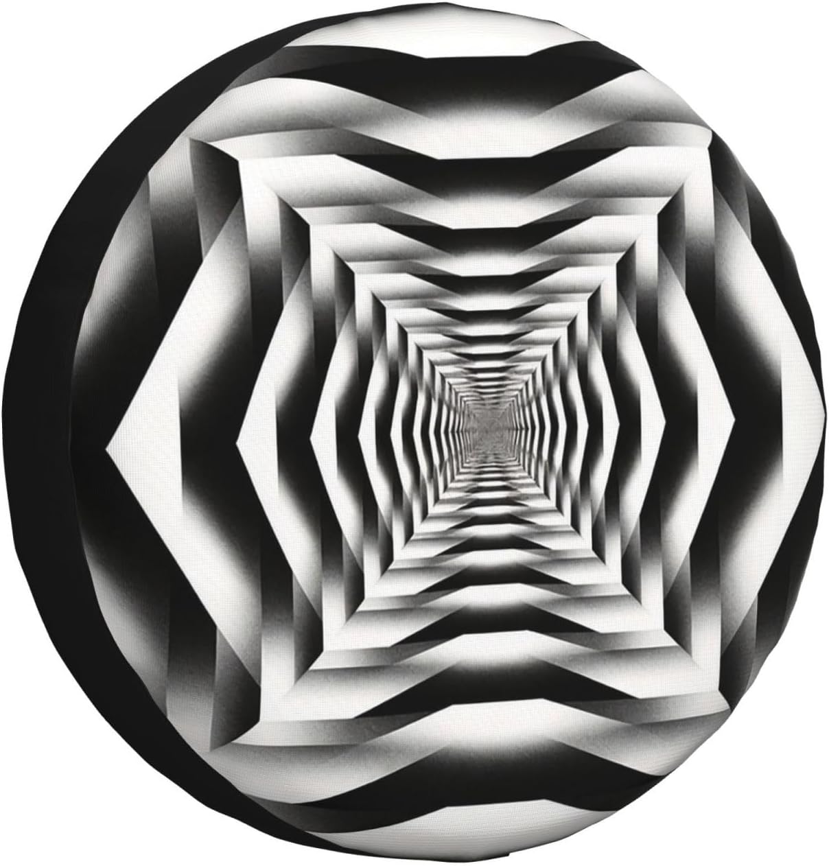 Abstract Dizziness Corridor Print Universal Spare Tire Cover for RV, Jeep | Wheel Protector Fits Rv, Trailer, Jeep, Shield Tires From Sun, Dirt And Rain For Outdoor Storage