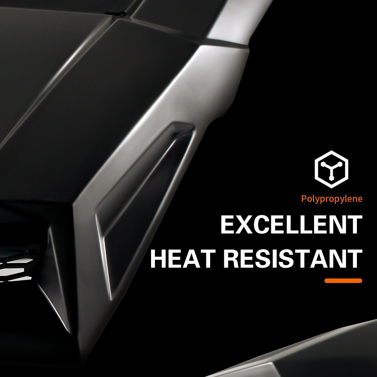 Turbo Hood for RZR XP 1000 14-18, Black Air Intake Vent Compatible with Polaris RZR XP Trail S 900 1000 S 2014-2018 Accessories Replace #2881467
