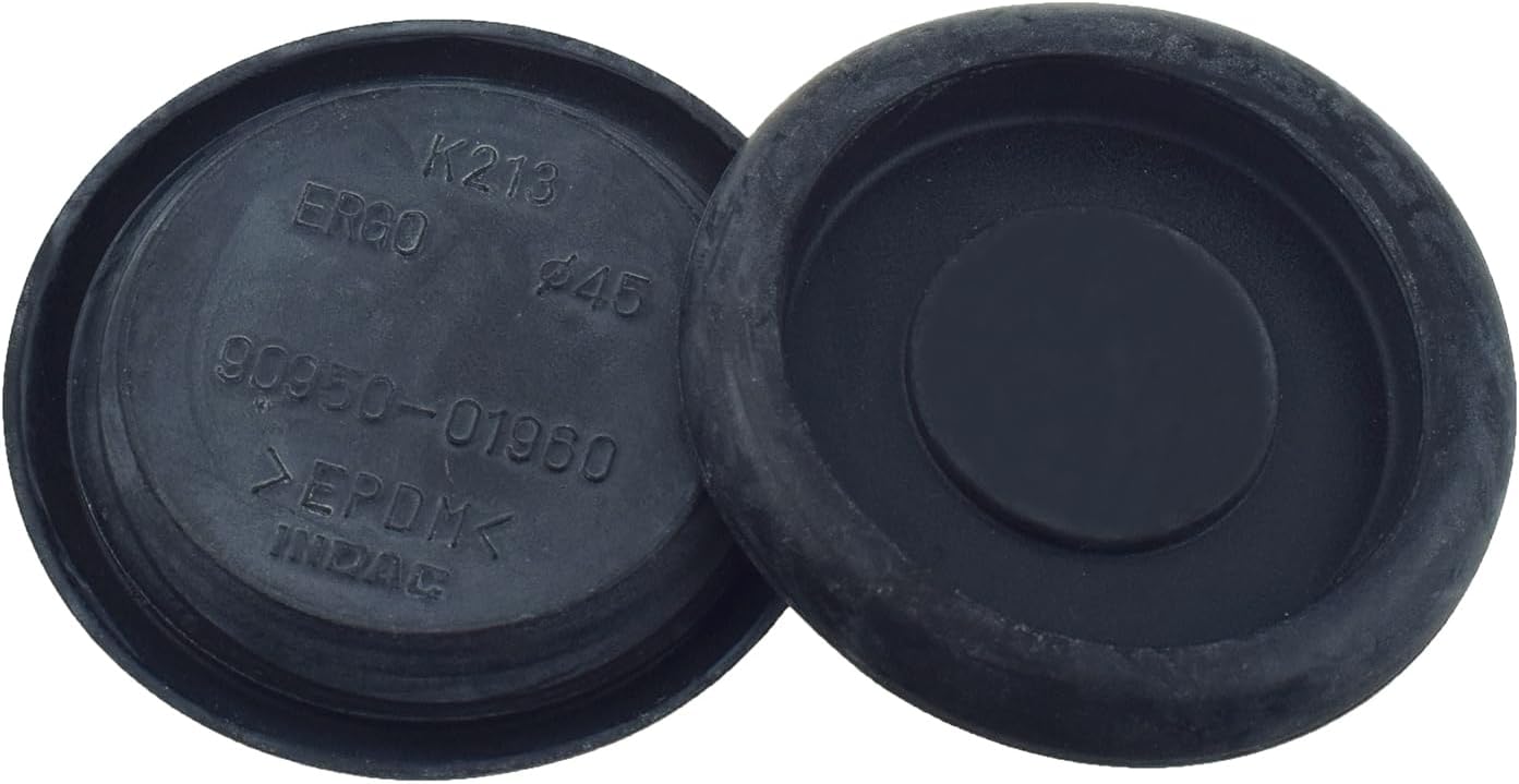 for Toyota Scion 4Runner Avalon Camry tC Set of 2 Rubber Floor Plug Shell Hole Plug Black 90950-01960 9095001960