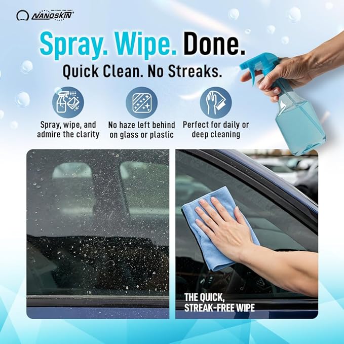 Nanoskin CRYSTAL-CLEAR VOC-Free Glass Cleaner 1 Gallon - Image 7