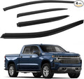 4 PCS Window Visors Deflectors Fit by CHYKORLA