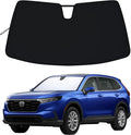 PIMCAR Windshield Sun Shade for Honda CRV 2023-2025 2026, Premium 310T Reflective Polyester UV Blocker, Lightweight Foldable Sun Visor with Storage Pouch