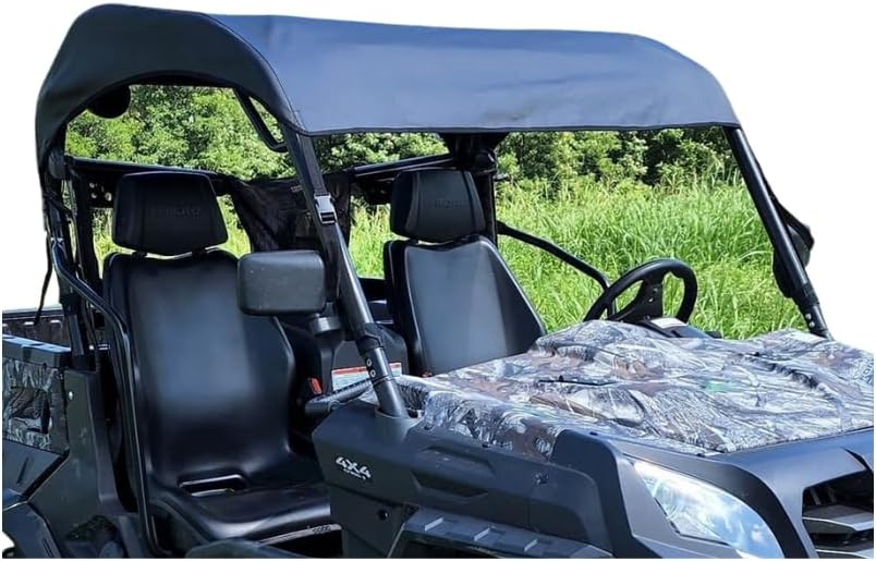 CFMU80-TCA-BLK Heavy Duty Soft Top for CFMoto UForce 500 and 800 Models