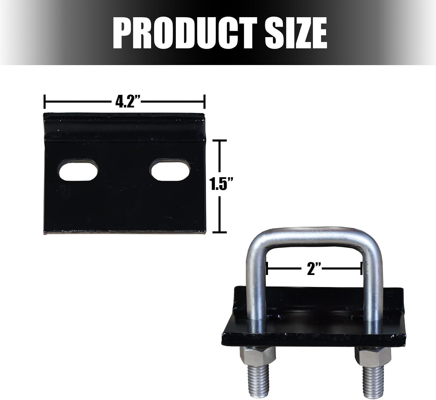 Big RED Hitch Tightener and Heavy Duty Anti-Rattle Stabilizer: Made of Carbon Steel for 1.25" and 2" Hitches, Reduces Movement,Trailer Hitch Accessories