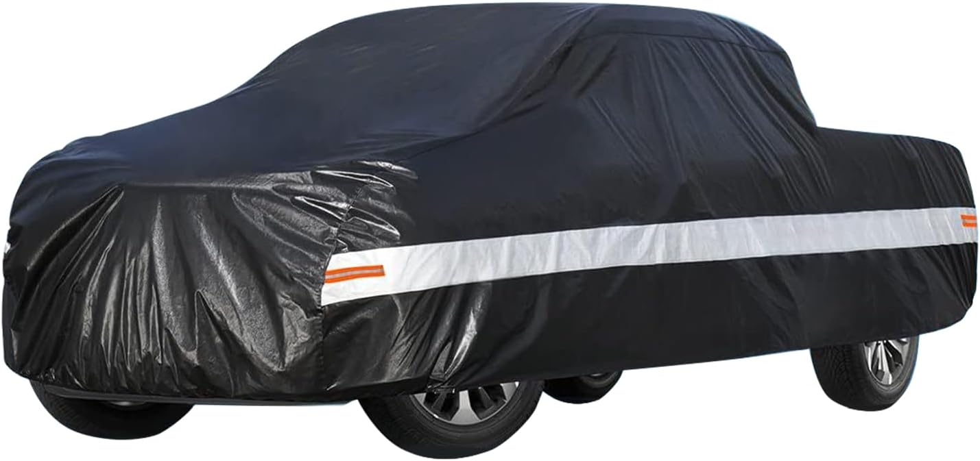 Pickup Truck Cover for Dodge Power Wagon, Water-Resistant Truck Covers, Full Outdoor Pickup Covers, Rain Snow Protection Heavy Duty Pickup Truck Covers