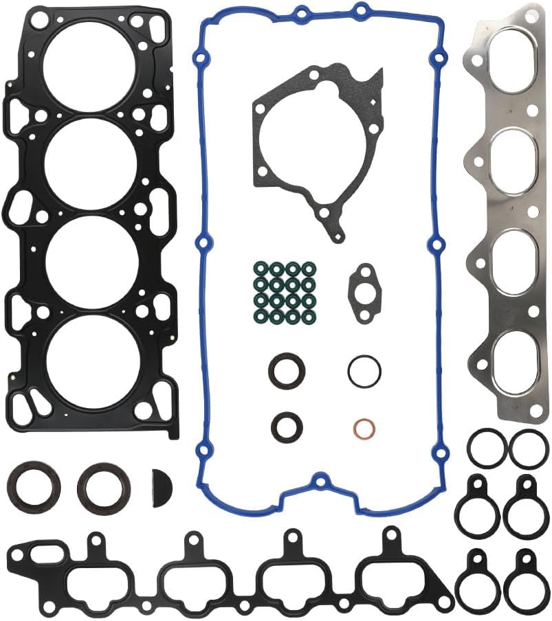 Head Gasket Set for HS26282PT HGS123 | Compatible with Hyundai Santa Fe Sonata Compatible with Kia Optima 1999-2006 2.4L 2351CC L4 DOHC, (16 Valve), Eng Code "G4JS"