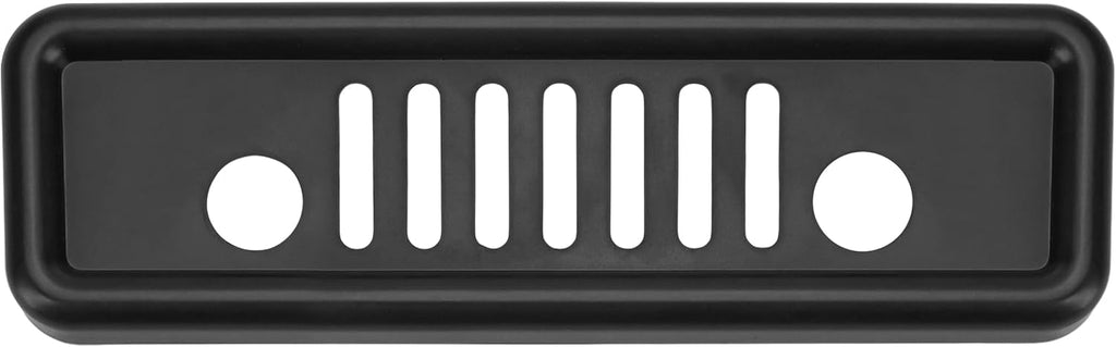 Jeep Rear Third Brake Light Cover Fit for 2007-2017 Wrangler JK JKU, High Centre Third Guard Decoration for Jeep JK Accessories, Dark Smoke Protector Trim High-Mount Grille, Automobile Tail Lamp Black